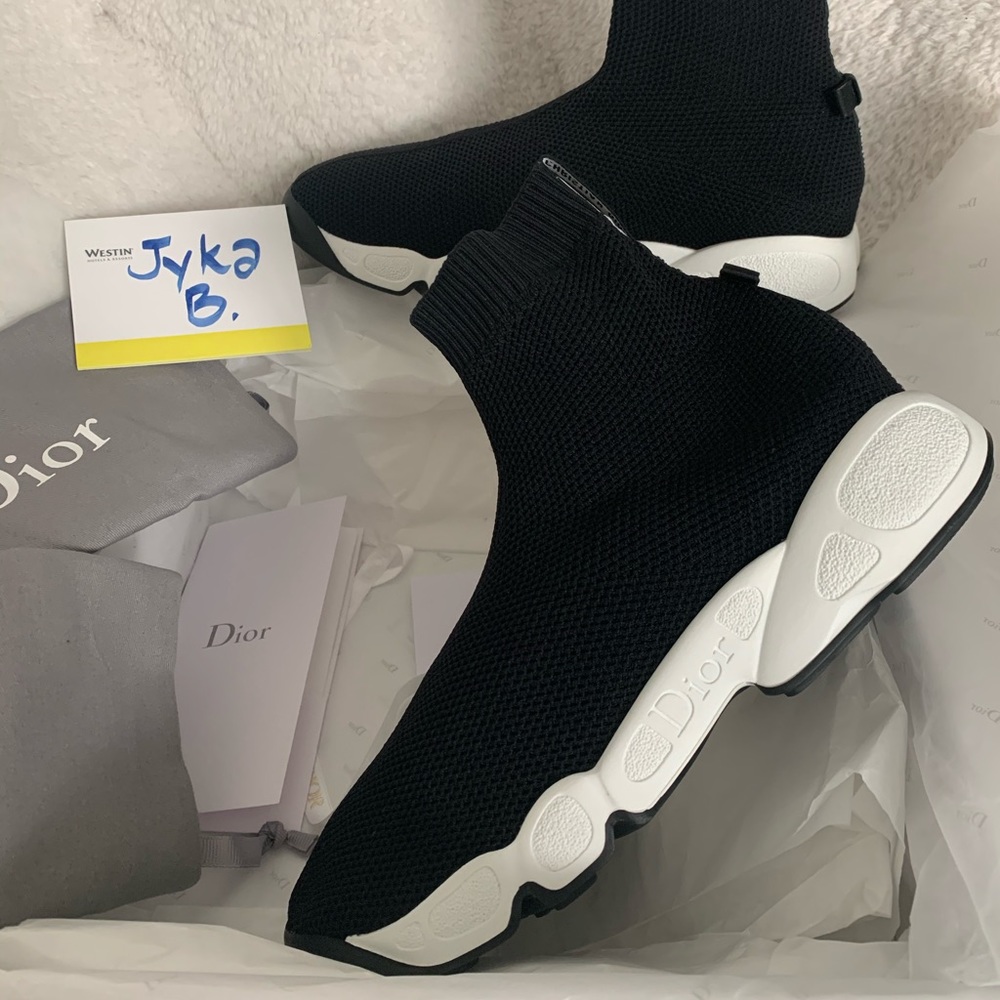 Dior Fusion Technical Knit High Top sneakers